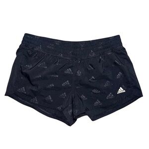 Adidas Badge of Sport Black Logo Shorts Size Medium
